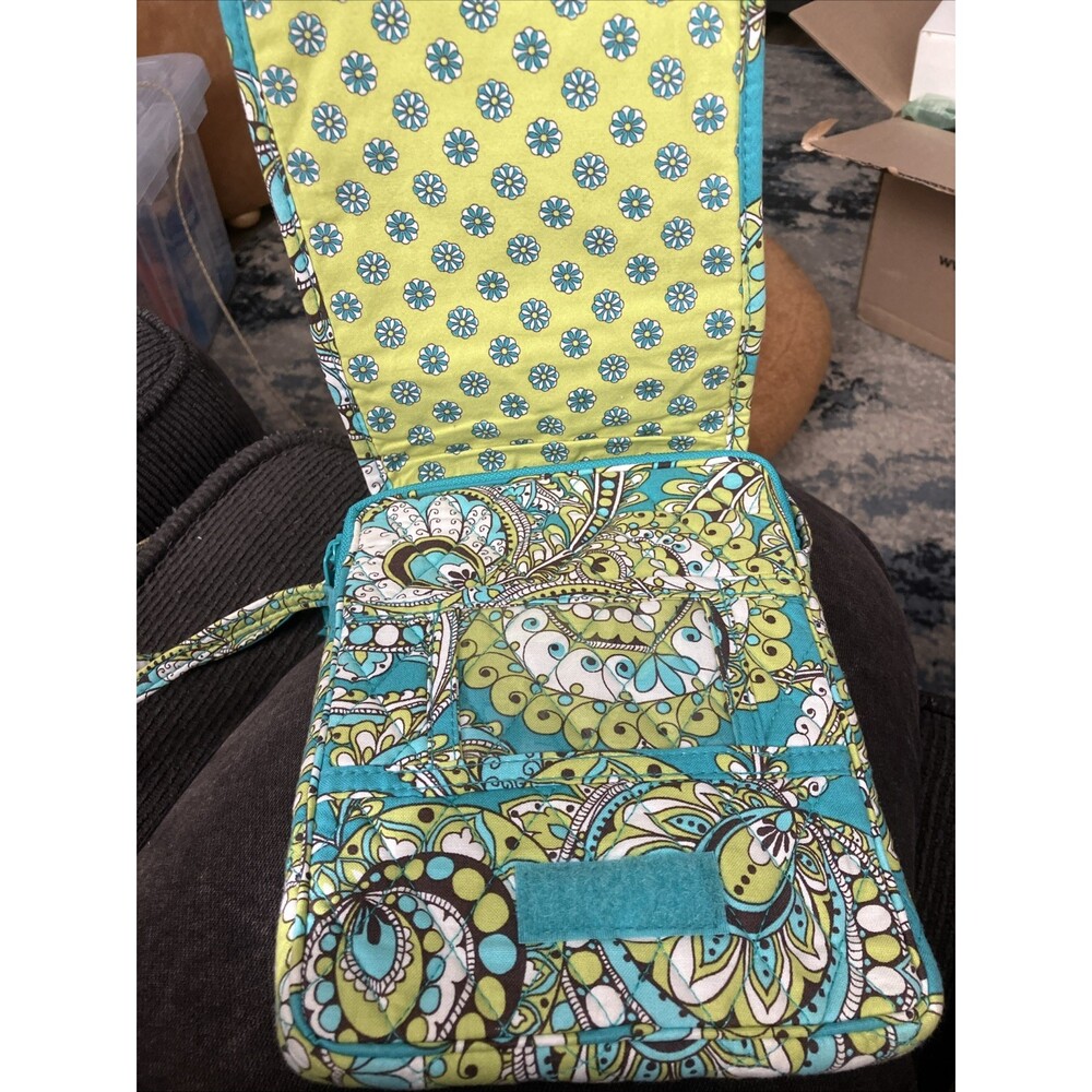 VERA BRADLEY Crossbody Shoulder Bag - Peacock - New W/out Tags - Picture 3 of 8